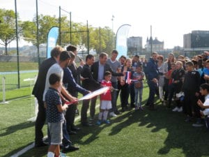Un nouveau terrain de football pour l’association Sport dans la Ville