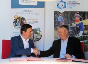 La Fondation soutient l’association Territoires Zéro Chômeur de Longue Durée