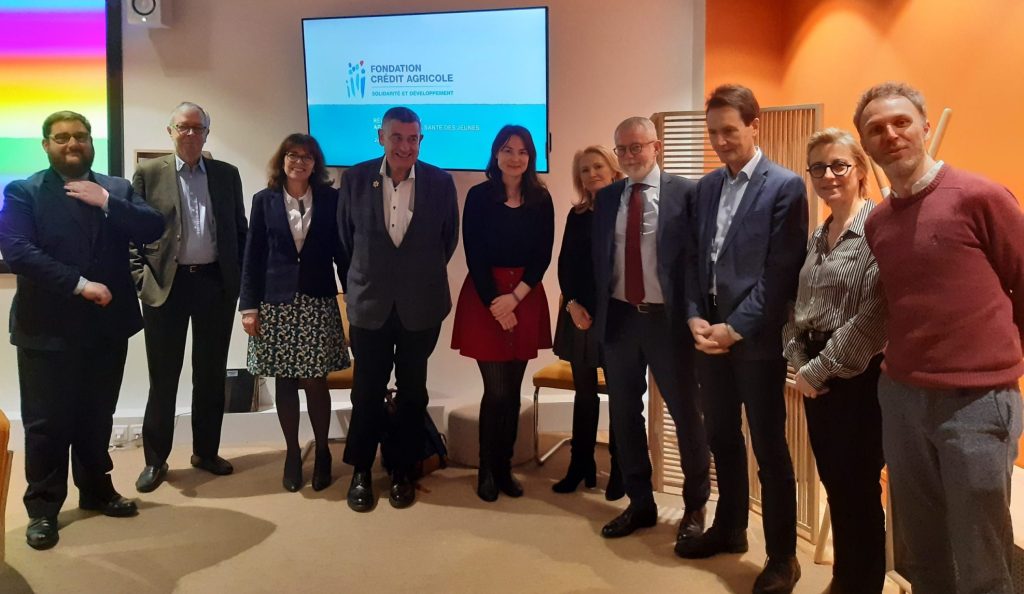 Photo de groupe du jury de l'appel à projets de la FOndation Crédit Agricole Solidarité et Développement